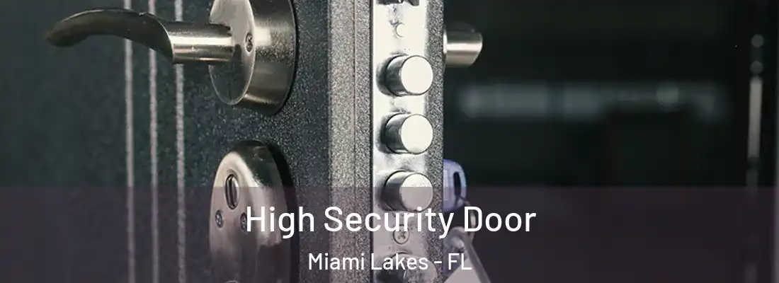 High Security Door Miami Lakes - FL